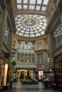 Interior view of Madlerpassage arcade in Leipzig